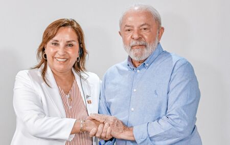 Presidente Lula e Presidente do Peru.