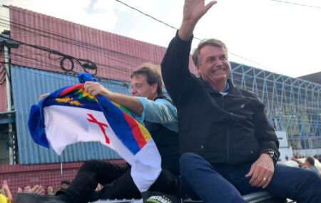 Gilson Machado e Bolsonaro.