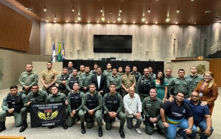 ACS-PE na homenagem da ALEPE a militares.