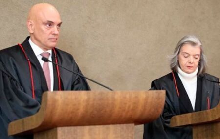 Alexandre de Moraes e Carmen Lúcia