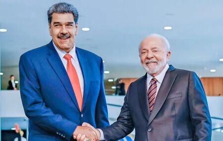 Presidente da Venezuela, Nicolás Maduro e Presidente Lula