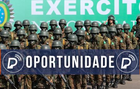 Oportunidade de entrada no Exército Brasileiro