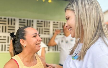 Candidata a Prefeitura de Jaboatão dos Guararpes, Clarissa Tércio.