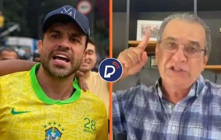 Marçal é barrado em trio elétrico de Bolsonaro e Malafaia dispara: 'palhaço'.