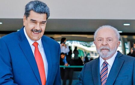 Maduro e Lula.