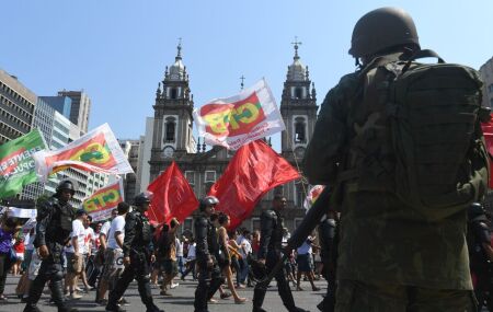 Segurança no Grito dos Excluídos