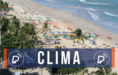 Tempo em Pernambuco e no Nordeste. 