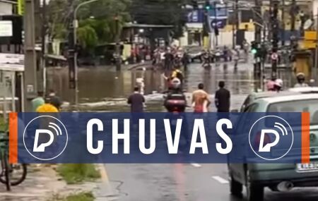Chuvas no Recife.