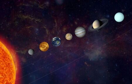 Planetas estar&atilde;o alinhados hoje. 