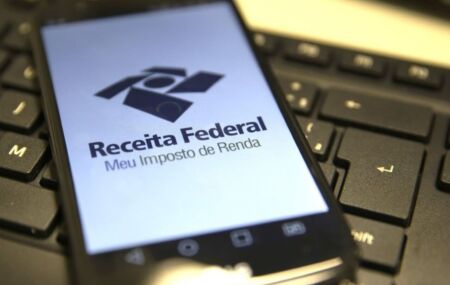 Aplicativo da Receita Federal para o Imposto de Renda.