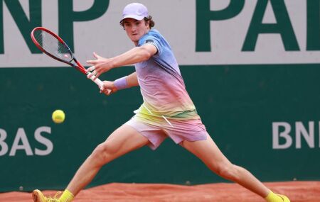 Jo&atilde;o Fonseca, t&ecirc;nista brasileiro.