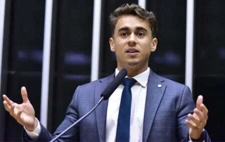 Deputado federal Nikolas Ferreira.