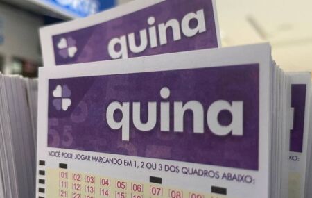 Cart&atilde;o da quina.