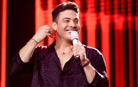 Wesley Safad&atilde;o em show.