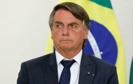 Ex-presidente Bolsonaro. 
