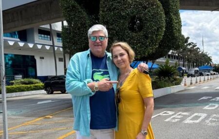 Datena e sua esposa Matilde. 