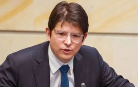 Senador e pr&eacute;-candidato presidencial Miguel Uribe Turbay.