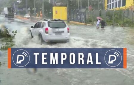 Chuvas em Pernambuco, alertado pelo Inmet.