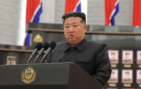 Kim Jong-un, l&iacute;der da Coreia do Norte
