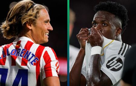 Real Madrid vence o Atl&eacute;tico de Madrid por 3 a 2.