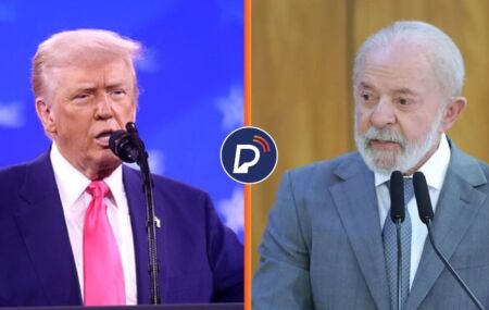Donald Trump e Lula.