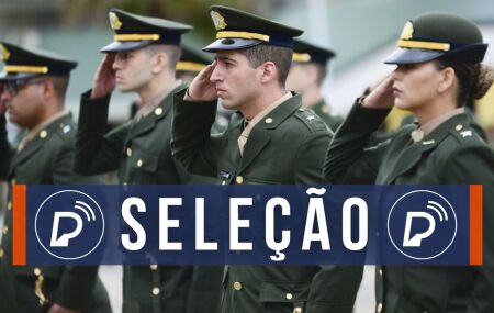 Oficiais do Ex&eacute;rcito brasileiro.