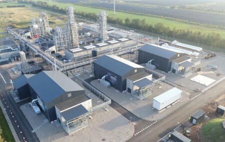 F&aacute;brica de metanol verde.