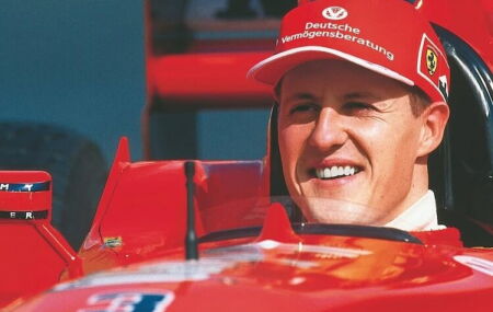 Michael Schumacher, grande campe&atilde;o de diversas disputas da F&oacute;rmula 1.