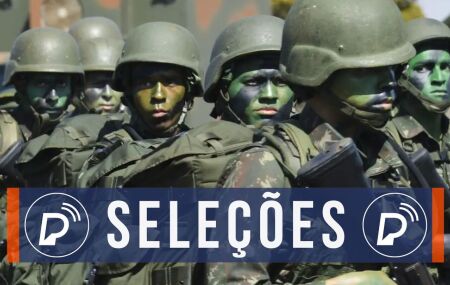 Processos seletivos do Ex&eacute;rcito. 