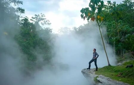 Shanay-timpishka: o misterioso "rio fervente" da Amaz&ocirc;nia peruana, com &aacute;guas que alcan&ccedil;am quase 100 &deg;C, cen&aacute;rio de beleza e mist&eacute;rio.