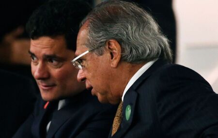 S&eacute;rgio Moro e Paulo Guedes.