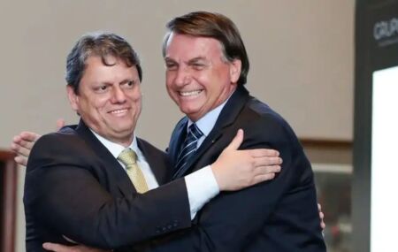 Tarc&iacute;sio de Freitas e Jair Bolsonaro.