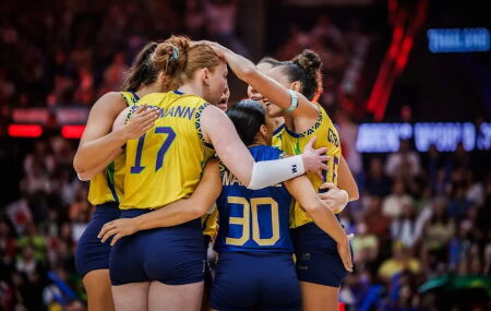 Sele&ccedil;&atilde;o brasileira de V&ocirc;lei.