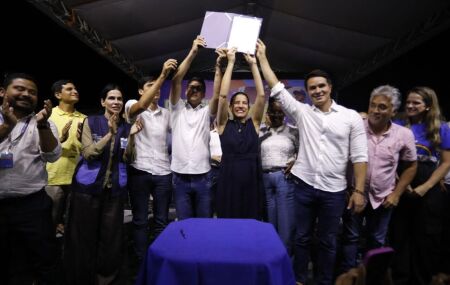 Raquel Lyra autoriza novas obras no Ramal da Arena de Pernambuco e no Mercado P&uacute;blico de Camaragibe