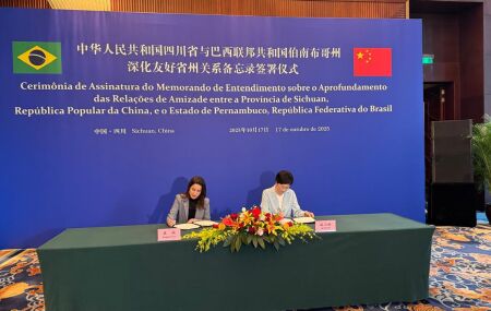 Raquel Lyra anuncia edital de sele&ccedil;&atilde;o de bolsistas pernambucanos para universidades chinesas.