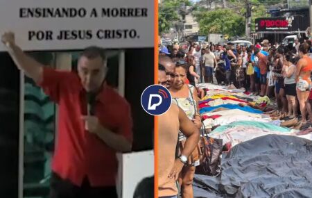 V&iacute;deo de pastor amaldi&ccedil;oando o Rio de Janeiro volta a circular ap&oacute;s megaopera&ccedil;&atilde;o com 121 mortos.