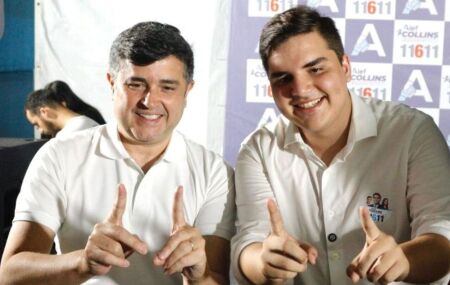 Alef Collins e Eduardo da Fonte.