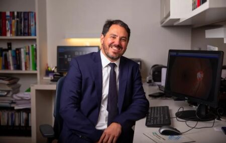 Oftalmologista Alexandre Ventura, do Instituto de Olhos Fernando Ventura (IOFV)