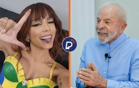 Anitta e Lula.