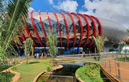 Bioparque Pantanal, o maior aqu&aacute;rio de &aacute;gua doce do mundo. 