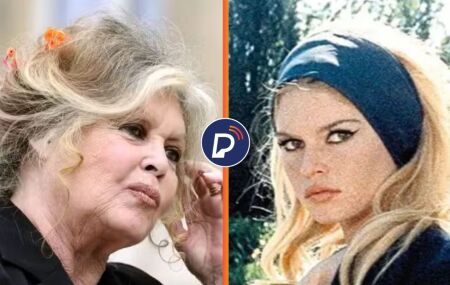 Brigitte Bardot antes e depois.