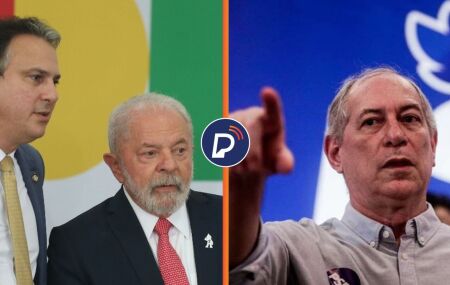Ciro Gomes  e Lula com Camilo Santana