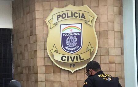 Sede da Pol&iacute;cia Civil em Pernambuco.