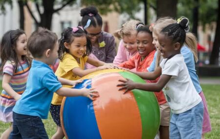 Dia das crian&ccedil;as.