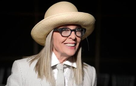 Fam&iacute;lia revela causa da morte da vencedora do Oscar Diane Keaton