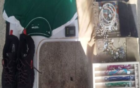 Material apreendido com a dupla durante Opera&ccedil;&atilde;o.