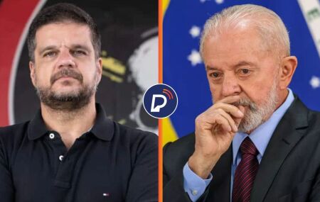 ex-capit&atilde;o do Bope, Rodrigo Pimentel e Lula. 