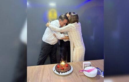 Festa de anivers&aacute;rio da filha do ex-presidente Jair Bolsonaro.