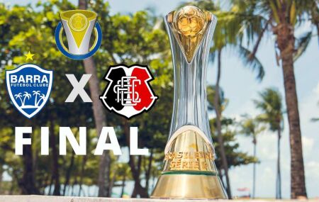 Barra FC x Santa Cruz decidem t&iacute;tulo da S&eacute;rie D.