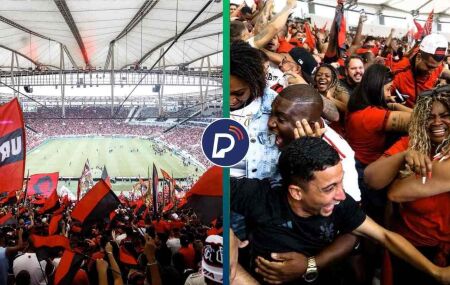 Torcedores do Flamengo no Maracan&atilde;.